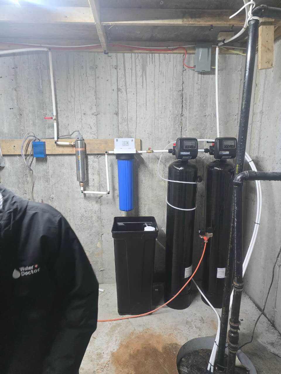 Whitchurch-Stouffville Installation Water Softener + Iron Filter + Water Purifier Set - Image 9
