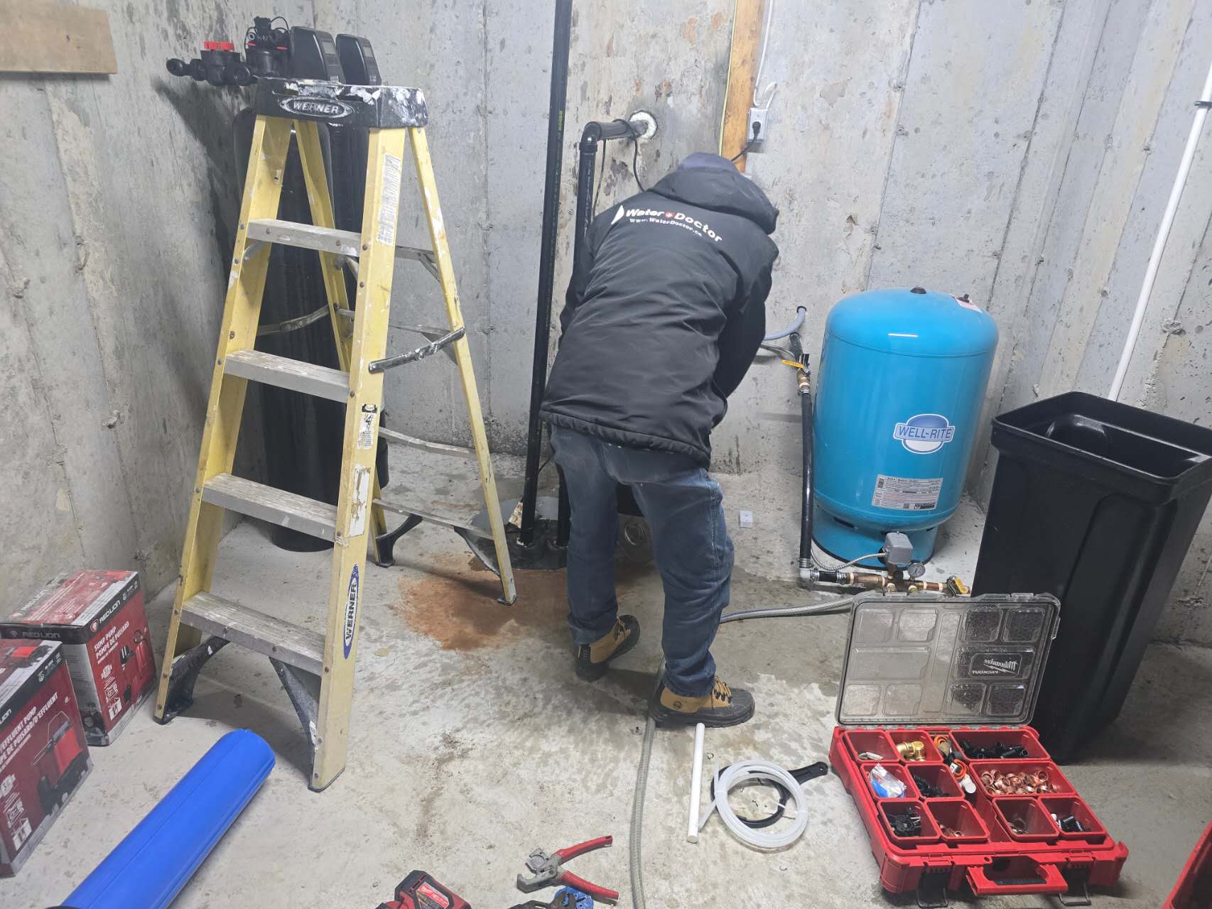 Whitchurch-Stouffville Installation Water Softener + Iron Filter + Water Purifier Set - Image 7