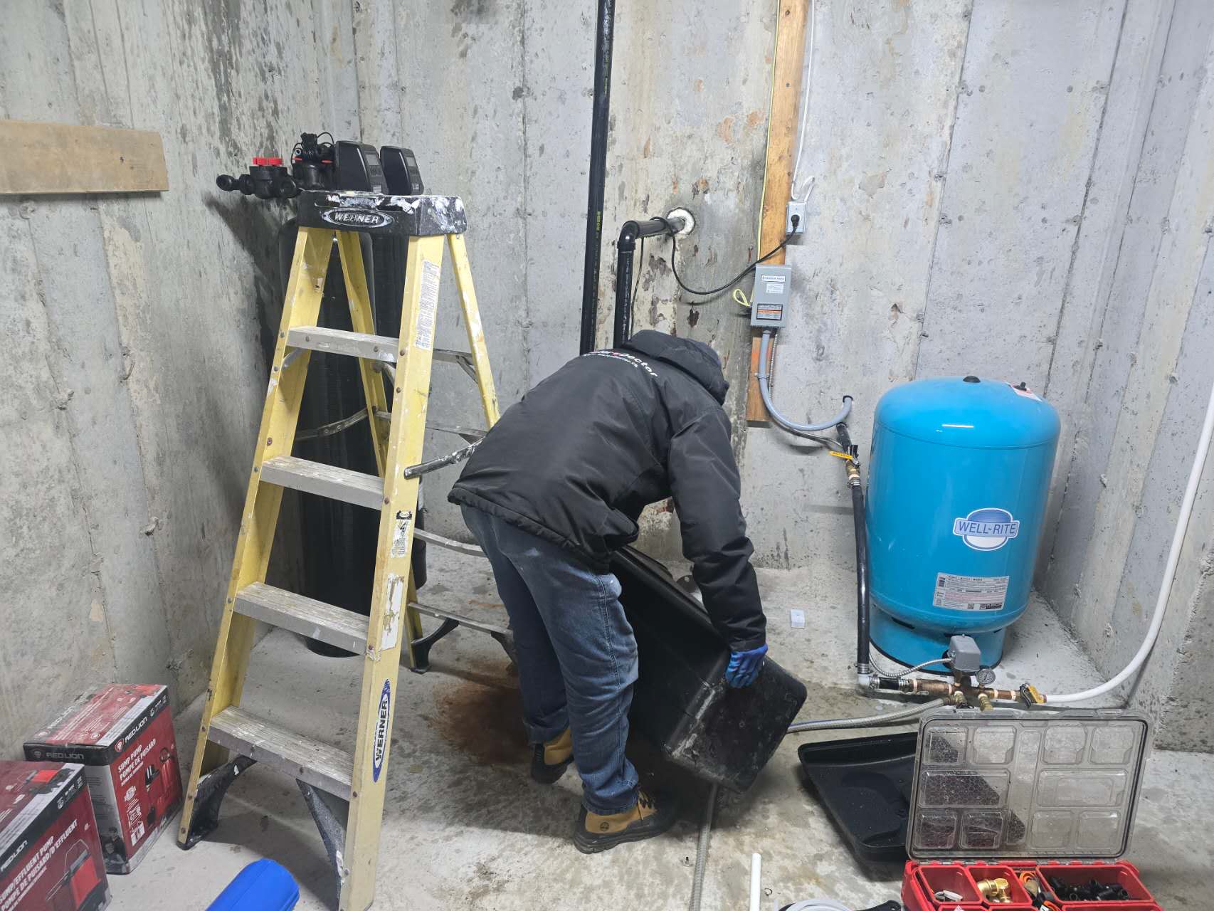 Whitchurch-Stouffville Installation Water Softener + Iron Filter + Water Purifier Set - Image 6