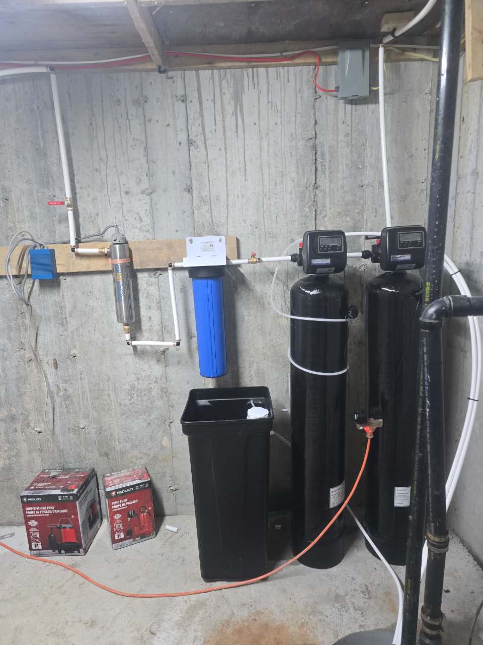 Whitchurch-Stouffville Installation Water Softener + Iron Filter + Water Purifier Set - Image 10